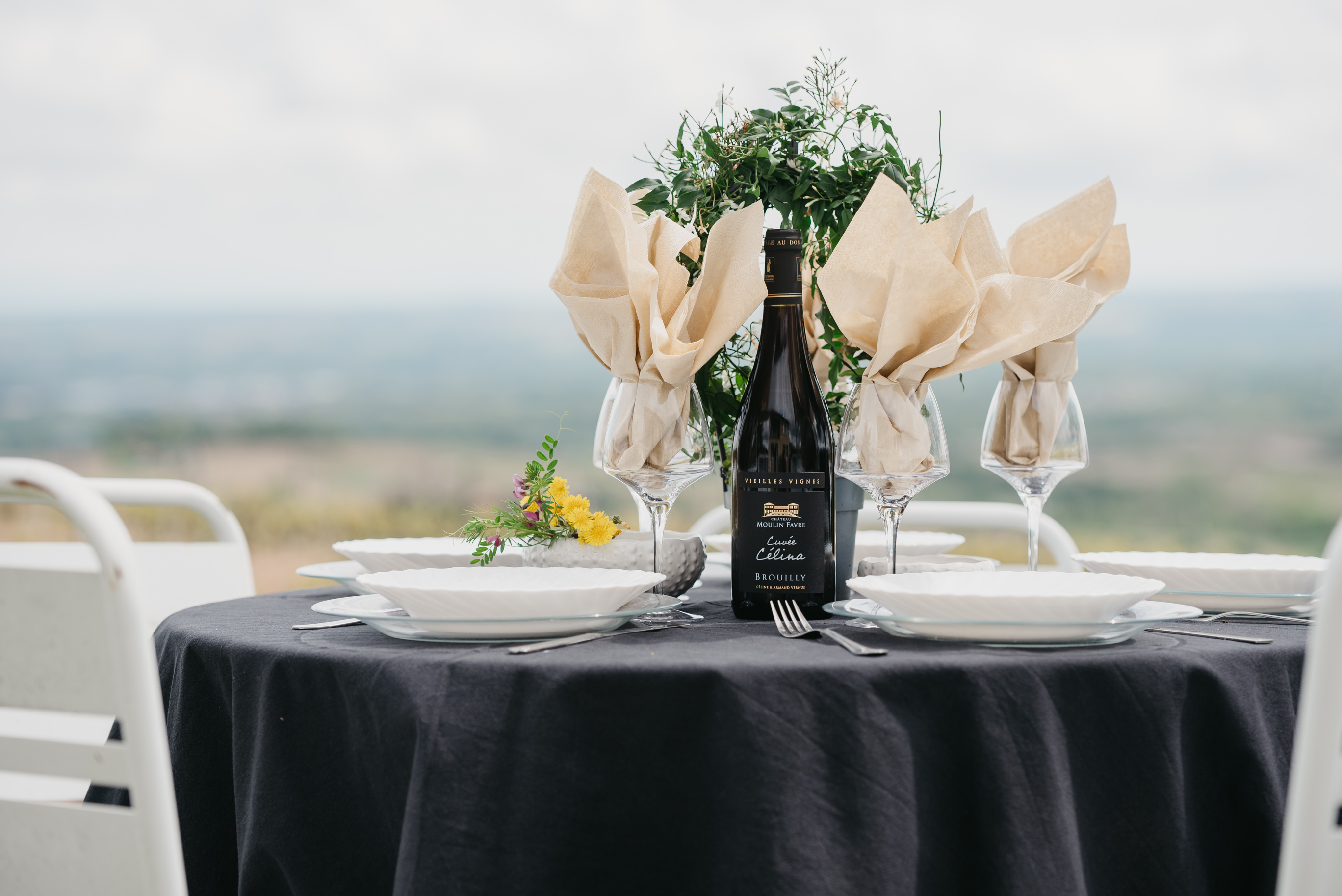 La Saône sur le coteau de Combiaty… – Dîner