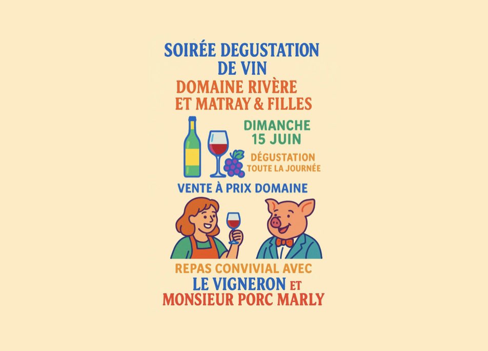 Une vigneronne, deux domaines, une grande tablée ! – Dîner